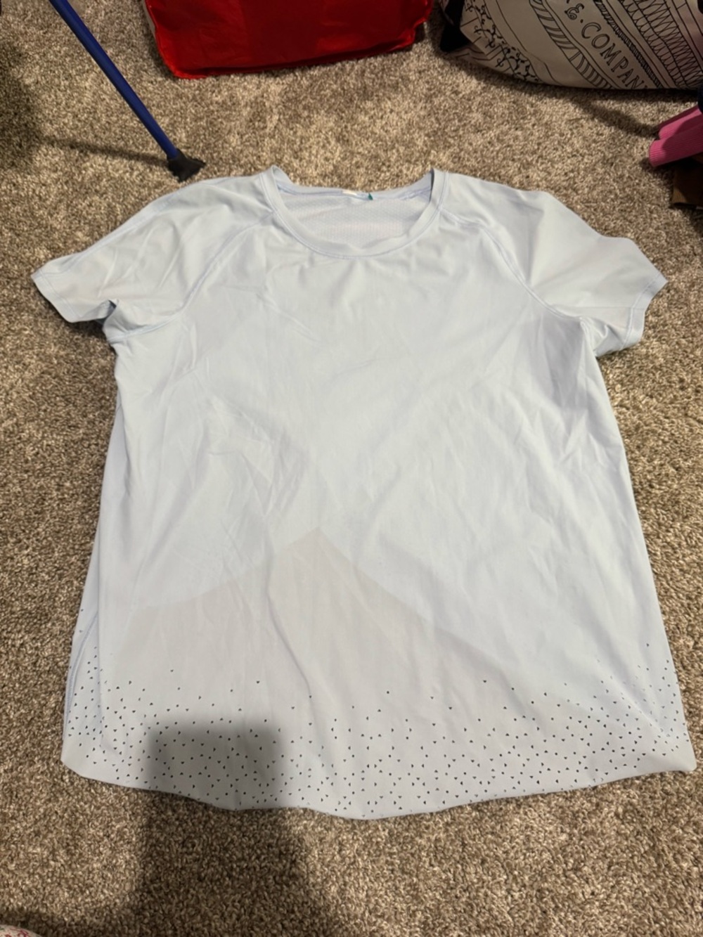 Lululemon Light Blue Women's Short Sleeve Performance Tee 6